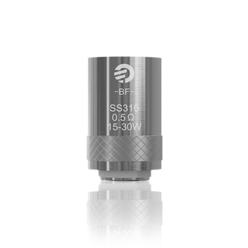 Durable Joyetech BF SS316 Coils 0.6ohm for bottom-feeding e-juice distribution and maximum flavor.