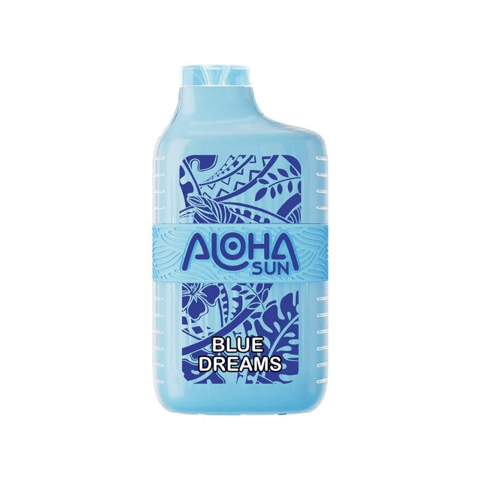 Shop Aloha Sun 7000 Puffs Disposable Vape, offering USB Type-C charging and customizable airflow at VapeNear online vape shop.