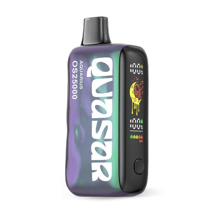 Lost Mary Quasar OS25000 vape with 25,000 puffs and customizable output power for an enhanced vaping experience.