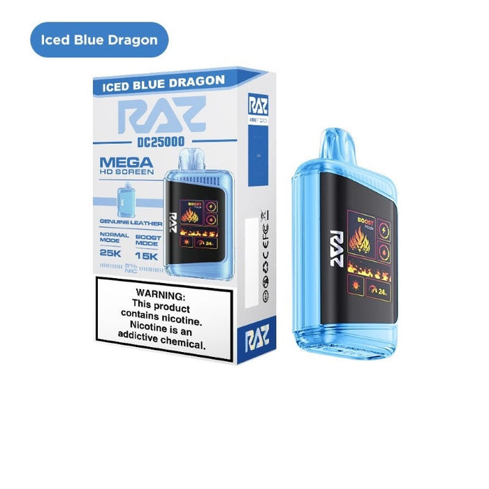 RAZ DC25000 Disposable Vape (5%, 25000 Puffs)