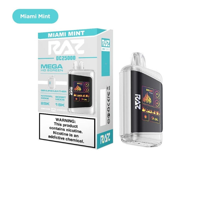 RAZ DC25000 Disposable Vape (5%, 25000 Puffs)