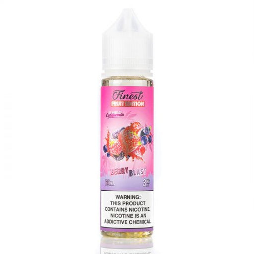 Satisfy your taste buds with the Finest Fruit Berry Blast e-juice, featuring a perfect mix of ripe fruits.