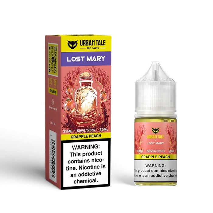 Smooth and satisfying vape with Tropic Mango Ice Urban Tale X Lost Mary, featuring a perfect blend of mango sweetness and menthol.