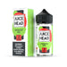 Juice Head Strawberry Kiwi E-Juice 100ml bottle offering a delicious blend of sweet strawberries and tart kiwis.