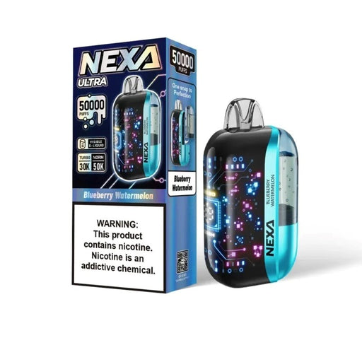 Nexa Ultra 50000 disposable vape with long-lasting battery life and premium e-liquid flavors, exclusively at VapeNear.