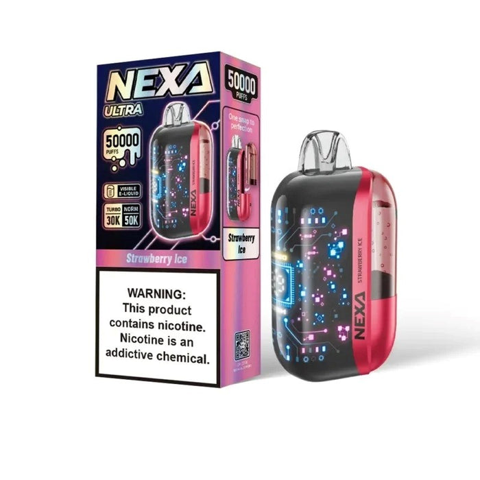 Shop the Nexa Ultra 50000 disposable vape online at VapeNear, featuring a compact design and a variety of delicious flavors.