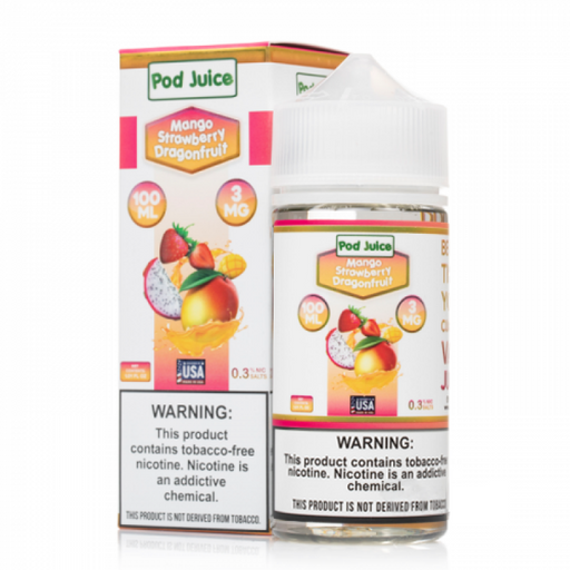 Refreshing mango, strawberry, and dragonfruit blend for ultimate vape experience