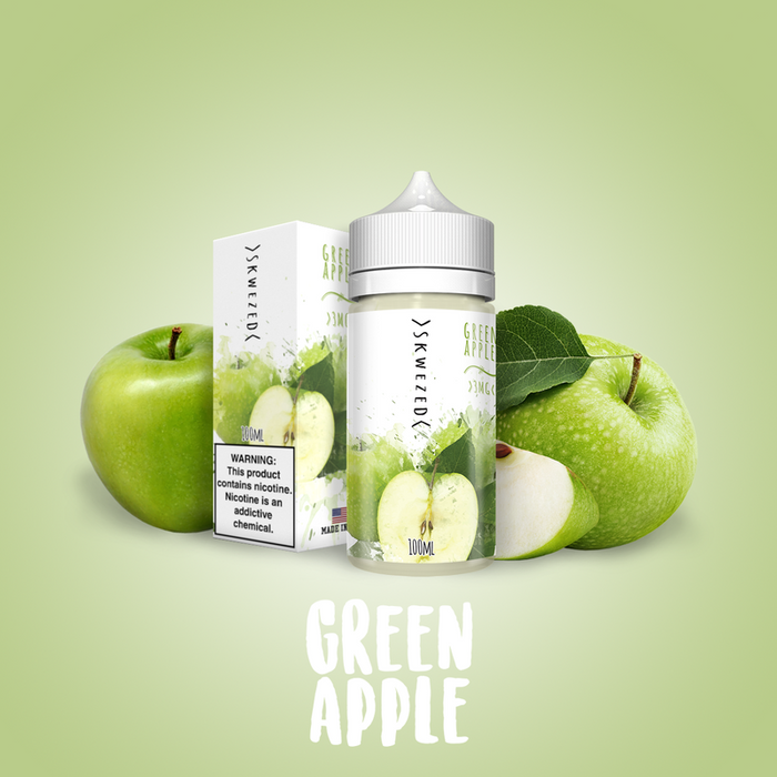 SKWEZED Green Apple E-juice 100ml