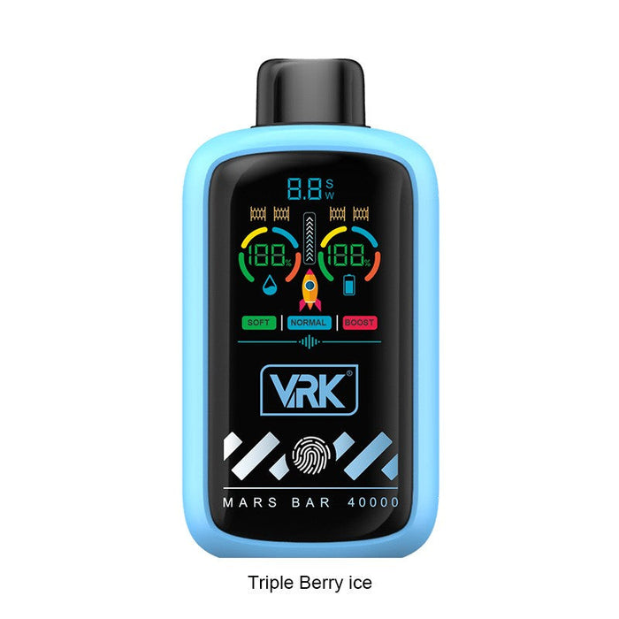 VRK Mars Bar 40000 Vape available in multiple flavors.