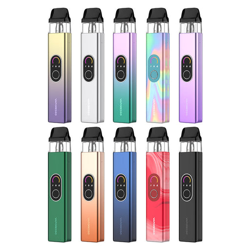 Vaporesso XROS 4 Kit – Compact pod system with 1000mAh battery and adjustable airflow for MTL and RDL vaping.