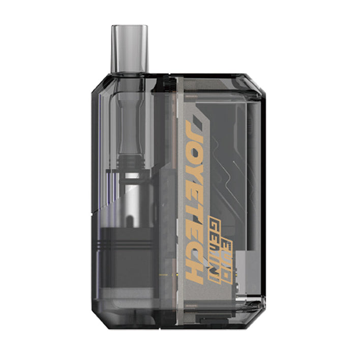 The Joyetech EVIO Gemini Kit with adjustable output power for a customizable vaping experience