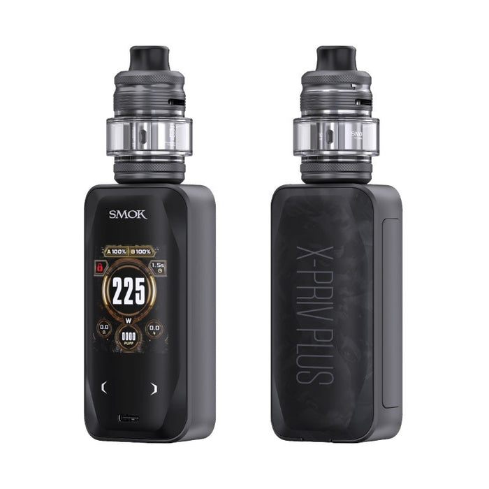SMOK X-PRIV Plus vape mod featuring 2.01-inch smart touch screen and custom themes