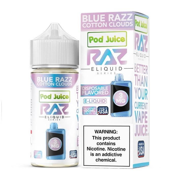 High-quality Jolly Blue Razz Ice vape juice for an exhilarating fruit flavor experience.