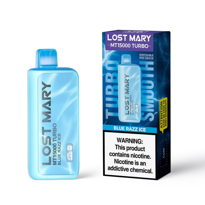 MT15000 Turbo Lost Mary Disposable Vape 5%