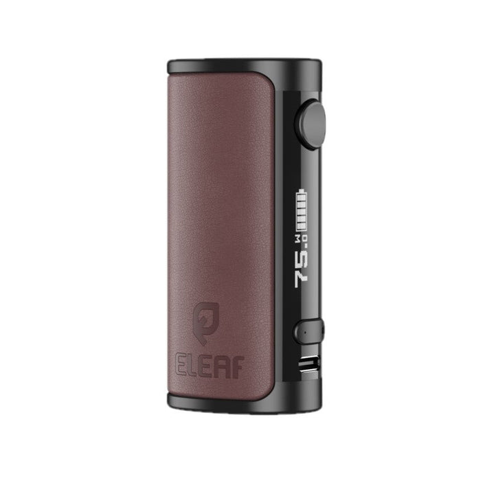 Compact Eleaf iStick i75 Box Mod offering convenient one-button activation for ease of use.