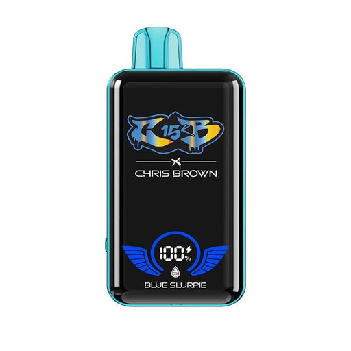 Enjoy smooth and flavorful puffs with the Chris Brown CB15000 Disposable Vape featuring mesh coils.