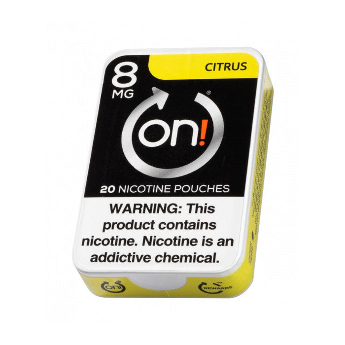 On! Nicotine Pouches (20 Pouches/Can)