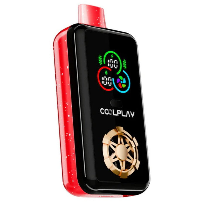 Watermelon Ice flavor of the Coolplay Tornado 25K for a refreshing, cool vape experience.