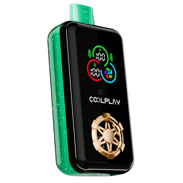 Coolplay Tornado 25K with 27ml pre-filled e-liquid for long-lasting sessions and satisfying puffs.