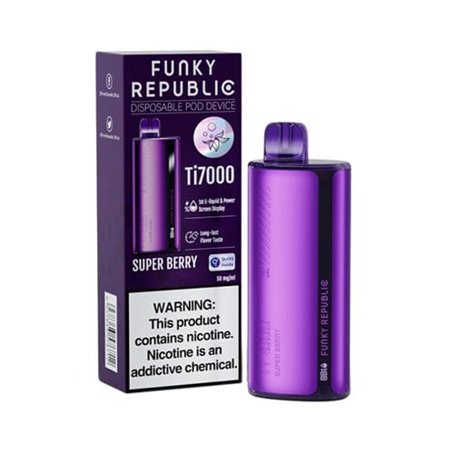 Funky Republic Ti7000 Disposable Vape - Vape Shop MistVapor