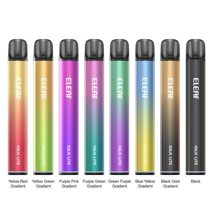 Draw-Activated Eleaf iSilk Lite Kit with 2ml E-Juice Capacity for MTL Vaping