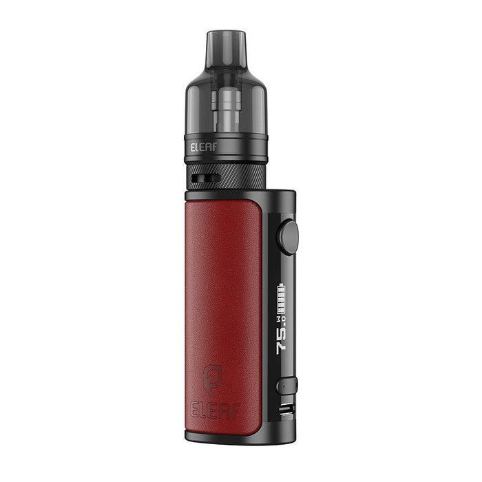 Eleaf iStick Amnis 3 in black, coffee, silver, and blue options.