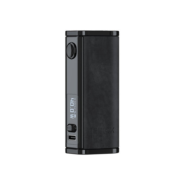 High-performance Eleaf iStick i40 Box Mod with 1-40W adjustable wattage and 0.5-8V adjustable voltage.