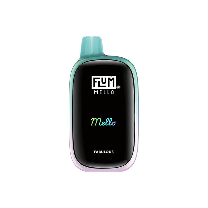 Flum Mello 20000 Disposable Vape available in flavors like Blue Razz Icy and Watermelon Icy at MistVapor.