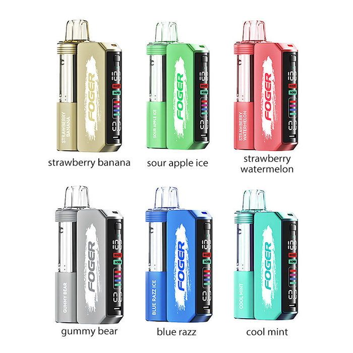 Foger Switch Pro 30K Disposable Vape in vibrant colors and sleek design.