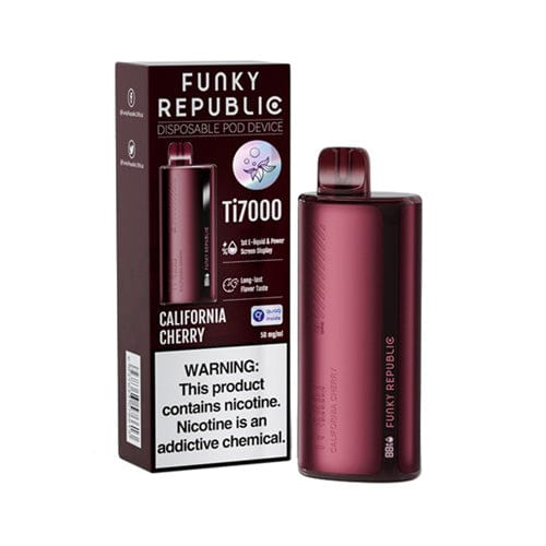 Funky Republic Ti7000 Disposable Vape - Affordable Price at MistVapor