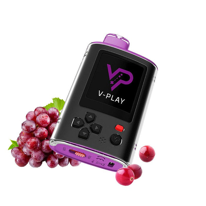 Craftbox V-Play 20K vape: Long-lasting 850mAh battery and 25ml e-juice for extended sessions.