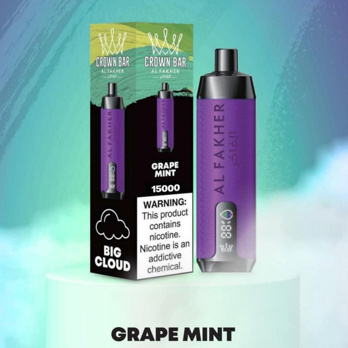AL Fakher 15000 puff disposable vape for smooth DTL vaping experience