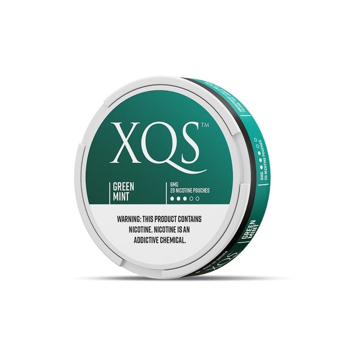 XQS Slim Format Nicotine Salt Pouches (20 Pouches/Can)