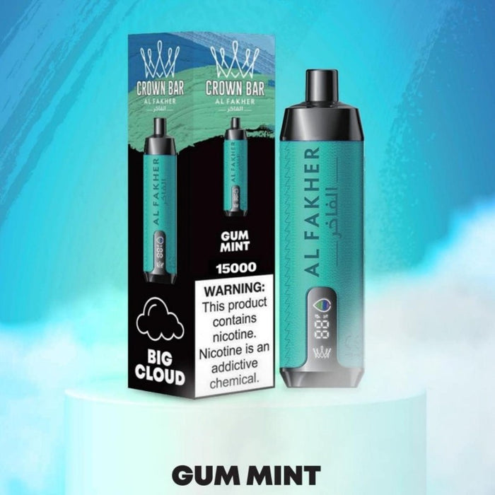 Black Currant Ice AL Fakher Crown Bar vape pen at VapeNear Online Vape Shop