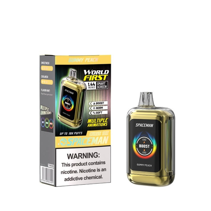 Spaceman Curve 18K Disposable – Enjoy 18,000 puffs, 5% nicotine strength, and a smooth MTL vaping experience. Shop at VapeNear.