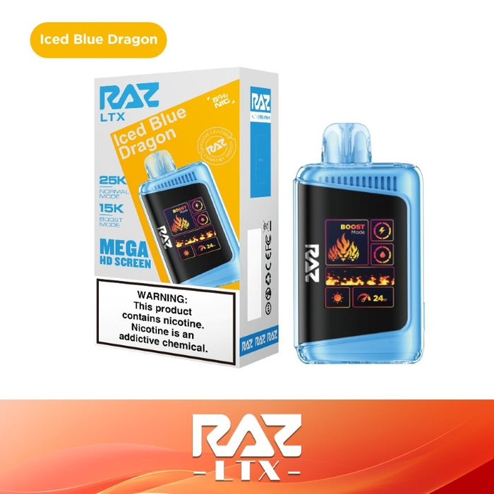 RAZ LTX 25K Disposable Vape 16ml 5%