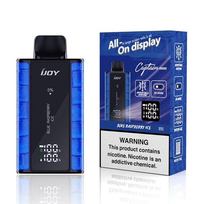 IJOY Captain 10000 vape with 18ml prefilled juice