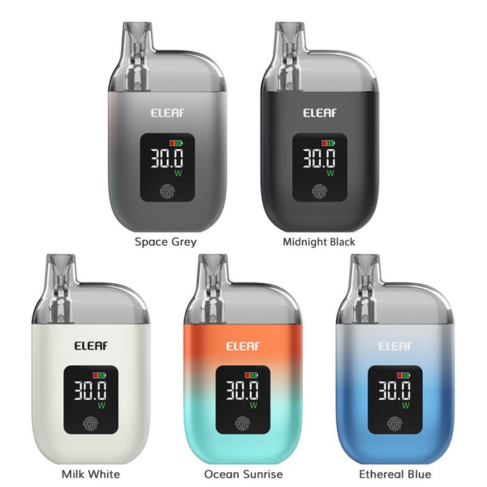 Portable Eleaf iORE Pebble Starter Kit – Sleek Design with Refillable Pods, Ideal for Nic Salt E-Liquids at VapeNear.