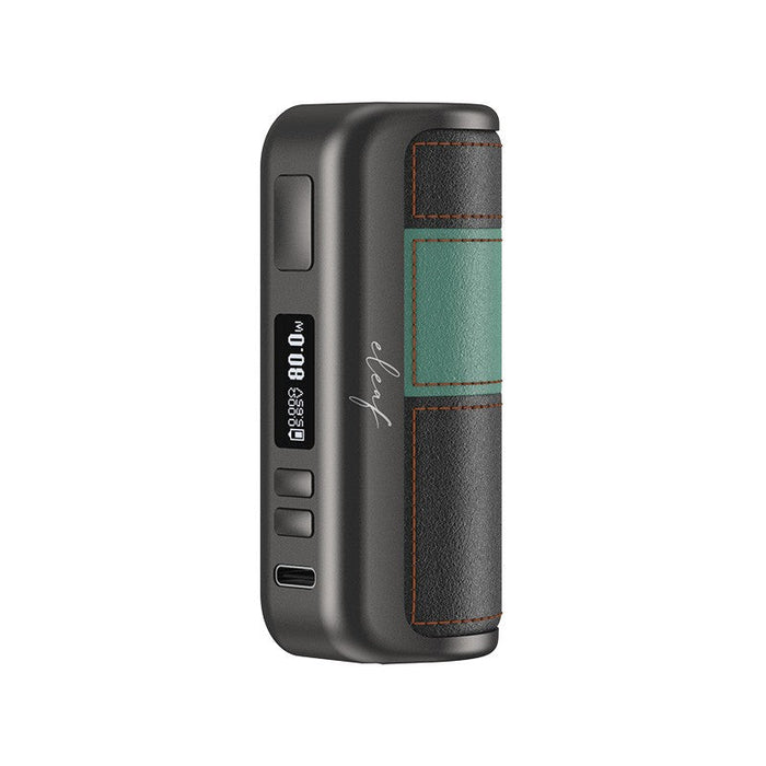 Portable Eleaf iStick Power Mono 80W Mod with 5V/2A USB-C fast charging for quick power-ups.