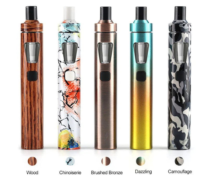 The eGo AIO Kit 1500mAh offers a 2ml leak-resistant tank, perfect for a smooth and reliable vaping experience.