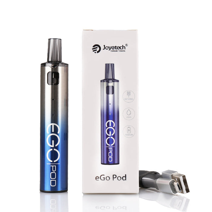 Joyetech eGo Pod Kit with 1.0ohm resistance for smooth vaping and great flavor.