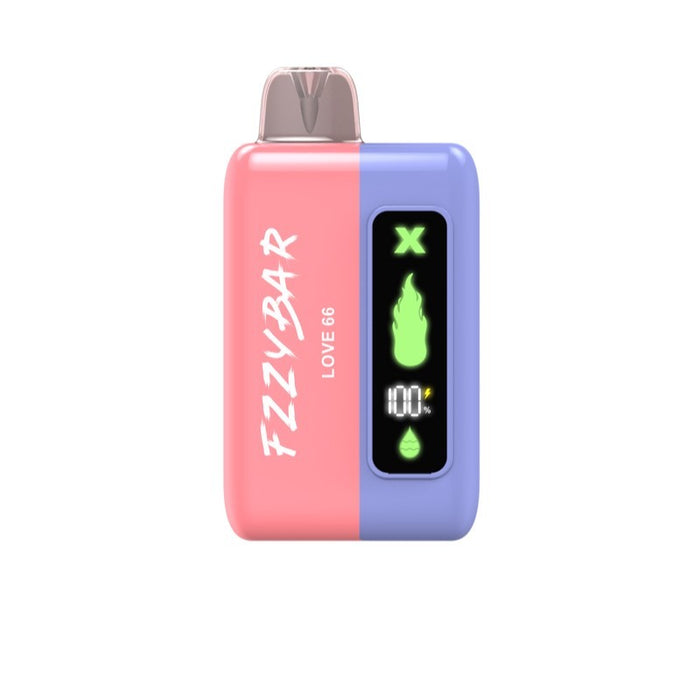 FZZYBAR X20000 with a large e-liquid tank for longer vape sessions.