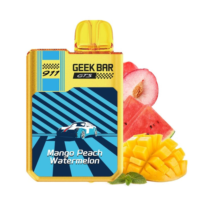 Geek Bar 911 GTS with airflow adjustment for customizable vaping.