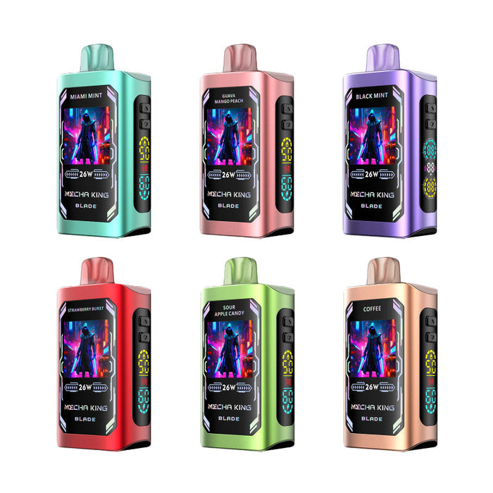 Mecha King Blade 25K Disposable Vape 22ml Hot Online