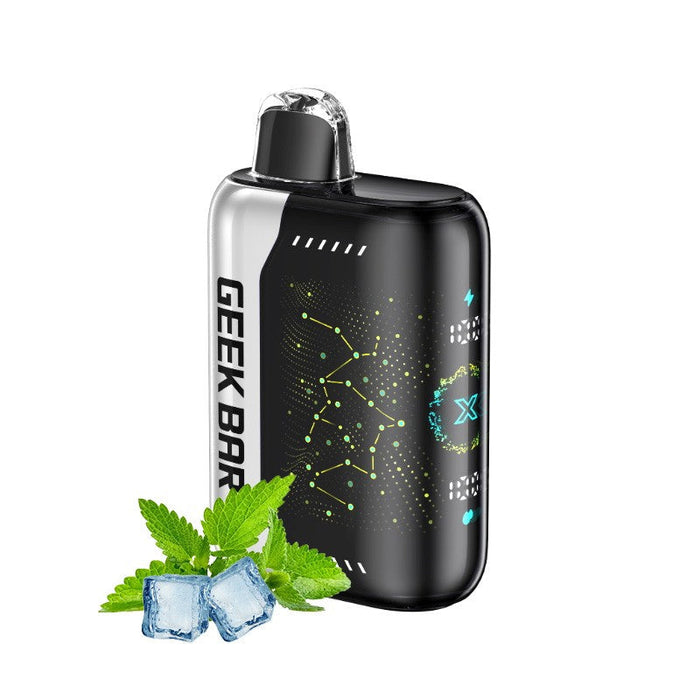 Rechargeable Geek Bar Pulse X 25000 vape, equipped with USB Type-C charging for faster recharging.