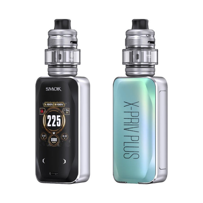 Durable SMOK X-PRIV Plus kit with vibration reminder and multiple safety protections