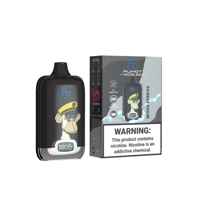 RandM Digital Box 12000 12K Fumot Vape 20ml