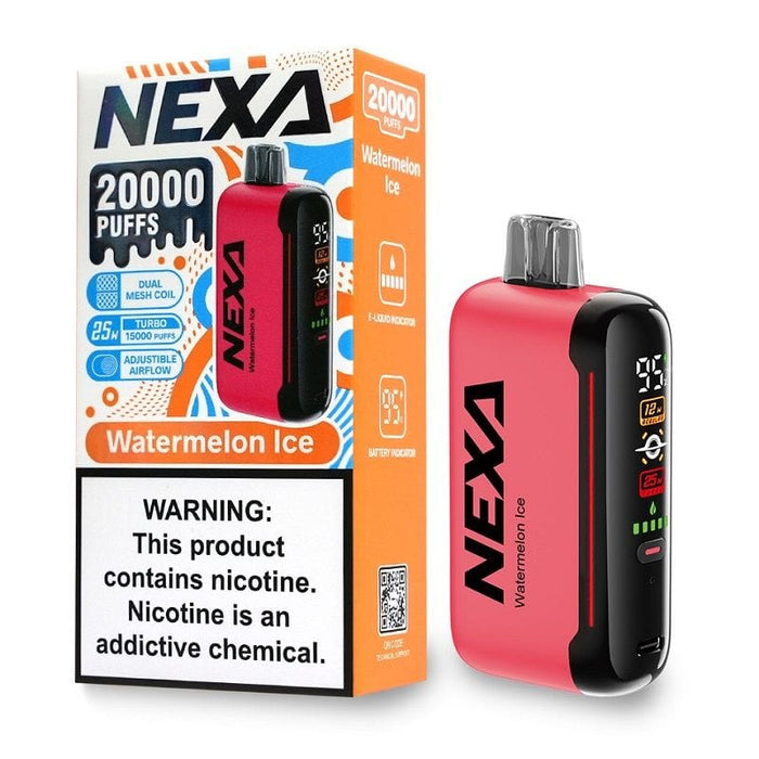 NEXA 20000 up to 20,000 puffs in Normal mode