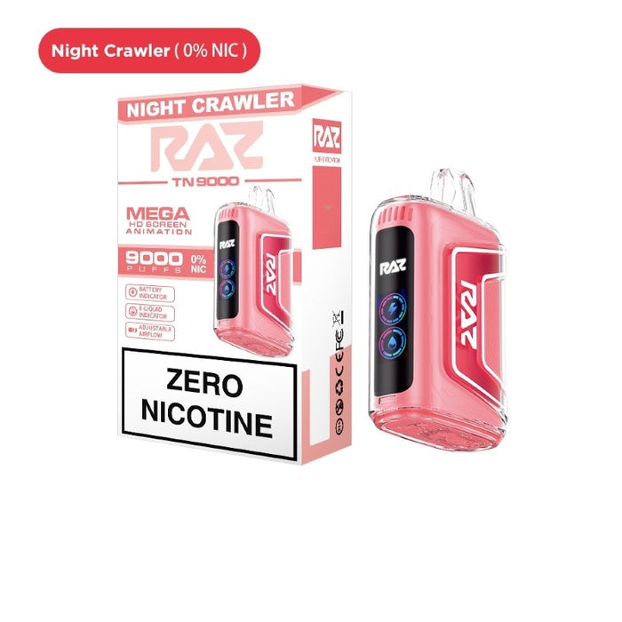 RAZ TN9000 Nicotine Free Disposable Vape 12ml