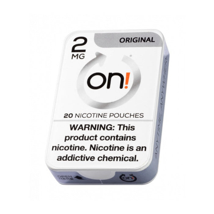 On! Nicotine Pouches (20 Pouches/Can)